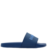  Dép Nam Burberry Logo Slides 'Blue' 