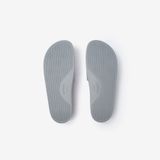  Dép Nam Burberry Logo Slides 'Grey' 