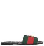  Dép Nam Gucci Riviera Slide Sandal 'Green Red' 