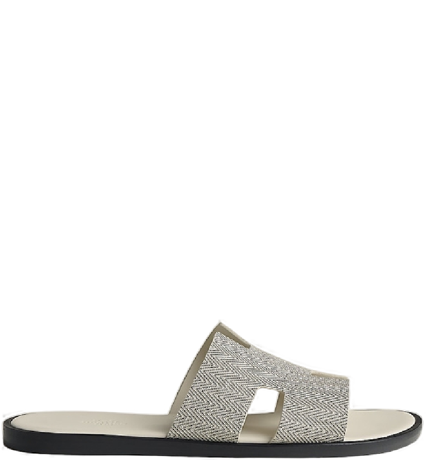  Dép Nam Hermes Izmir Sandals 'Ivory' 
