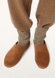  Dép Nam Loro Piana Tomori Walk Mule 'Brandy' 