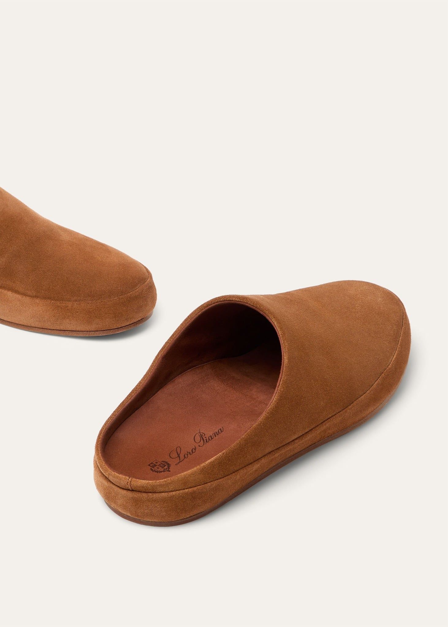  Dép Nam Loro Piana Tomori Walk Mule 'Brandy' 