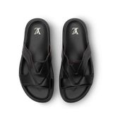  Dép Nam Louis Vuitton LV Oasis Mules 'Black' 