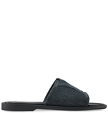  Dép Nam Louis Vuitton LV Portofino Mules 'Black' 
