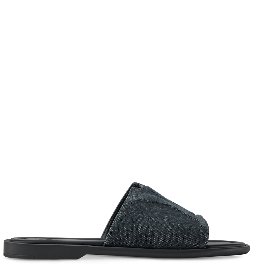  Dép Nam Louis Vuitton LV Portofino Mules 'Black' 