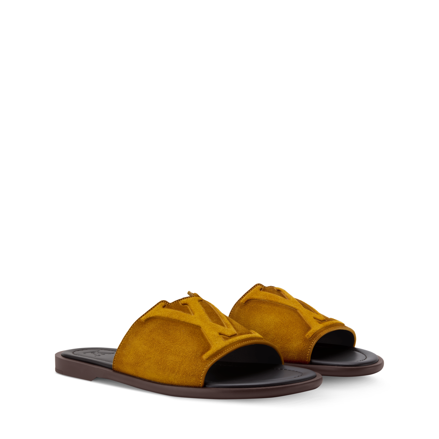  Dép Nam Louis Vuitton LV Portofino Mules 'Honey' 