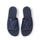 Dép Nam Louis Vuitton LV Portofino Mules 'Navy' 