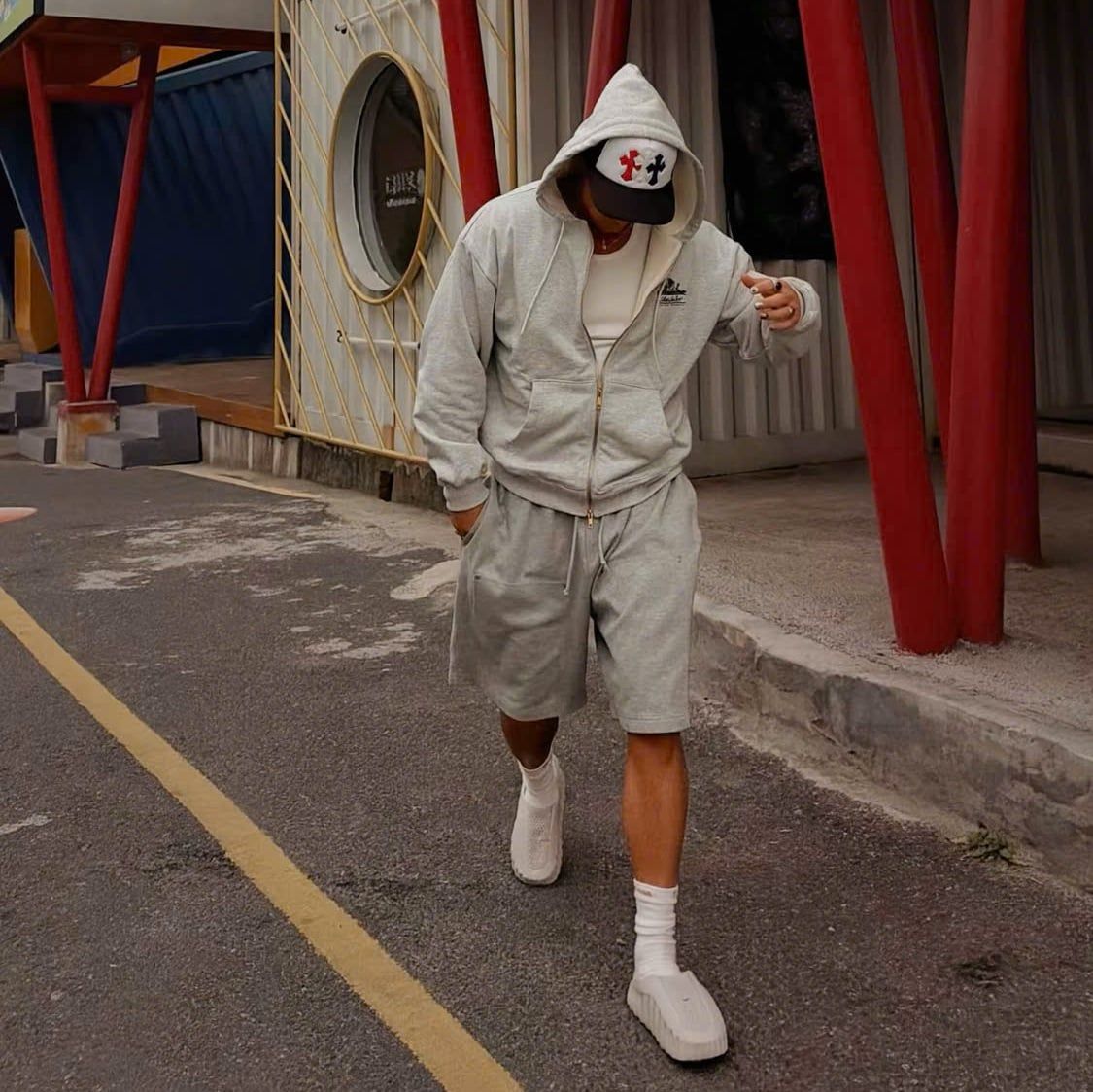  Dép Nam Nike Mind 001 Slide 'Light Smoke Grey' 