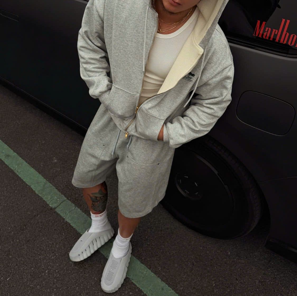  Dép Nam Nike Mind 001 Slide 'Light Smoke Grey' 