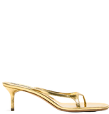  Dép Nữ Acne Kitten Heel Sandals 'Gold' 