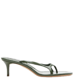  Dép Nữ Acne Kitten Heel Sandals 'Green' 
