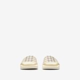  Dép Nữ Burberry Check Slides 'Light Beige' 