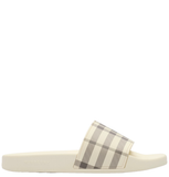  Dép Nữ Burberry Check Slides 'Light Beige' 