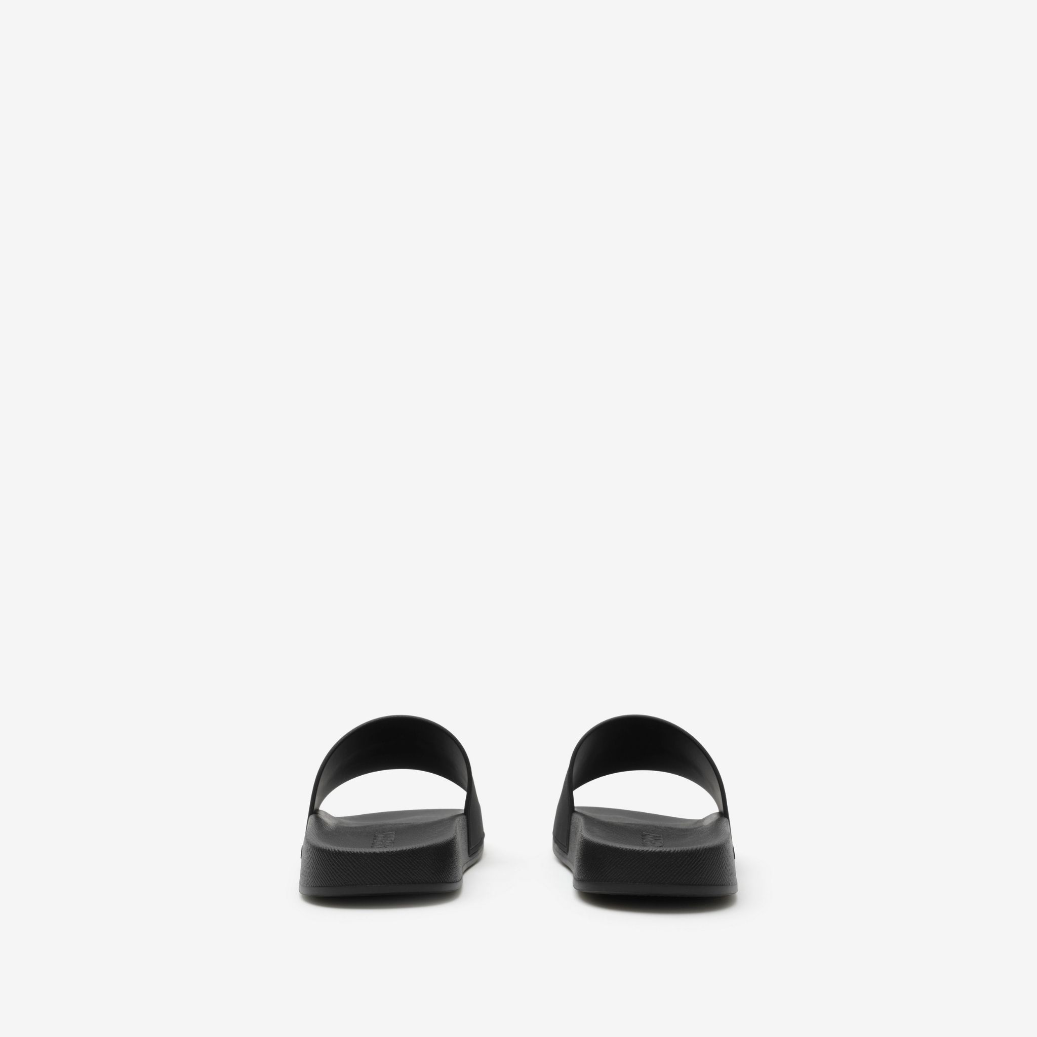  Dép Nữ Burberry Logo Slides 'Black' 