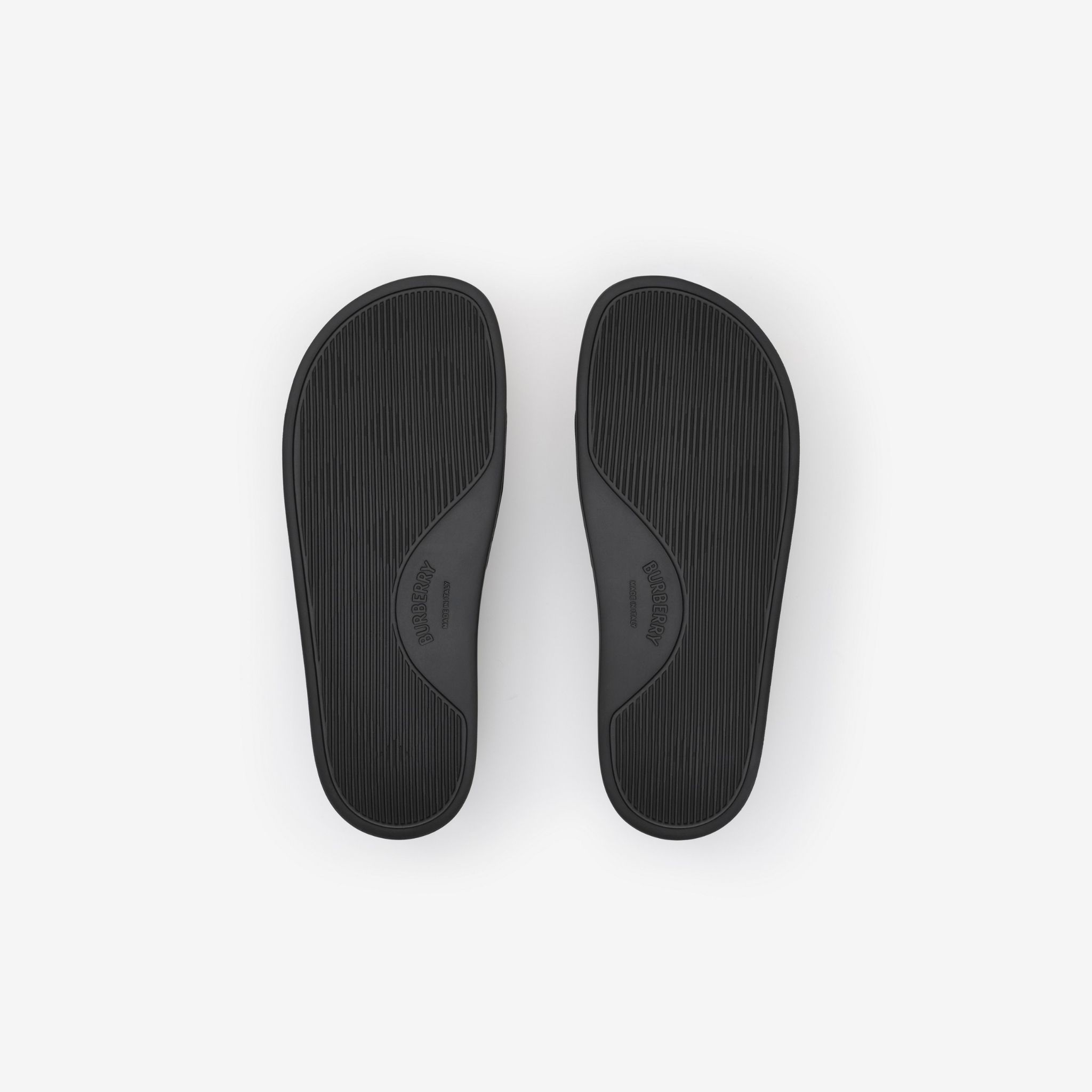  Dép Nữ Burberry Logo Slides 'Black' 