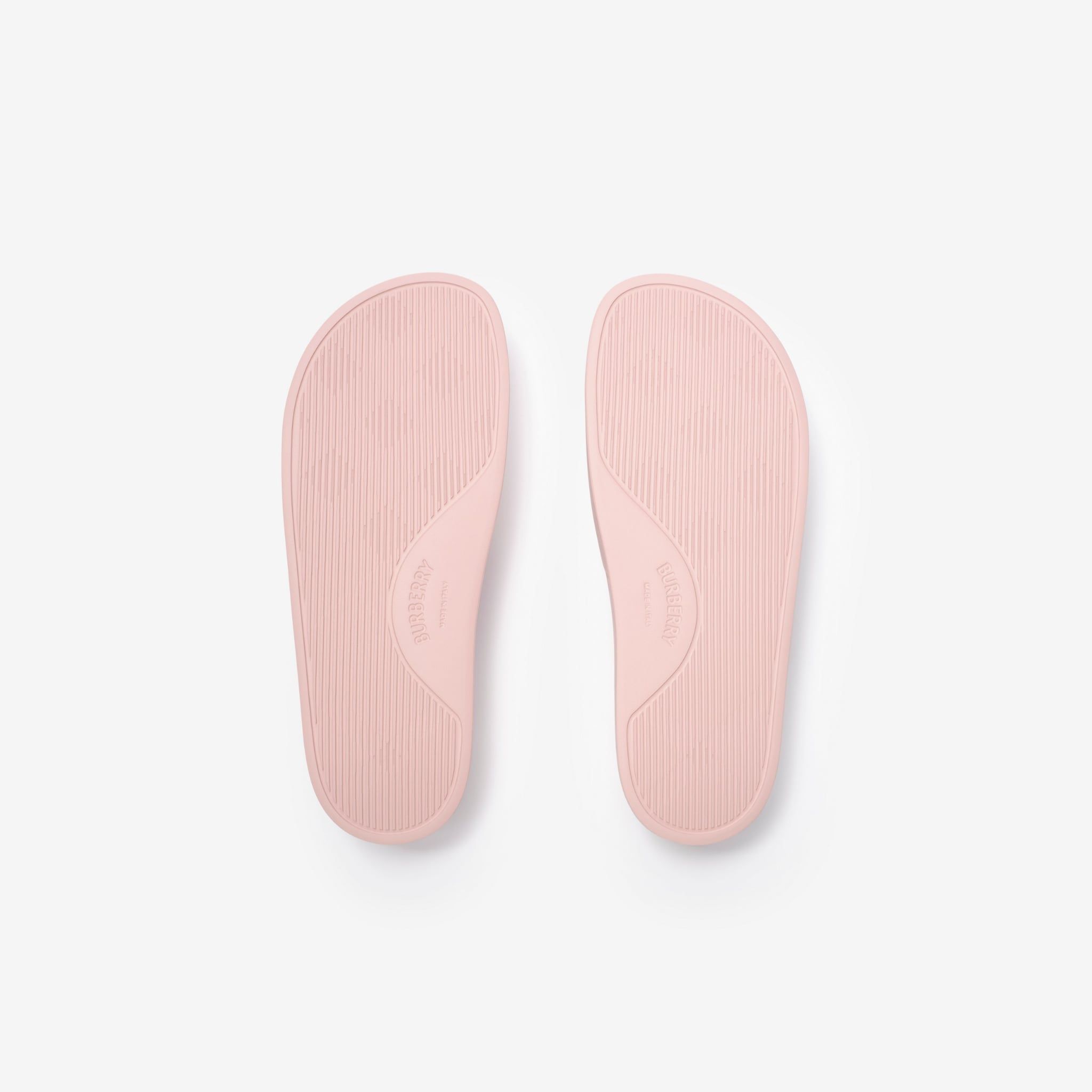  Dép Nữ Burberry Logo Slides 'Candy Pink' 