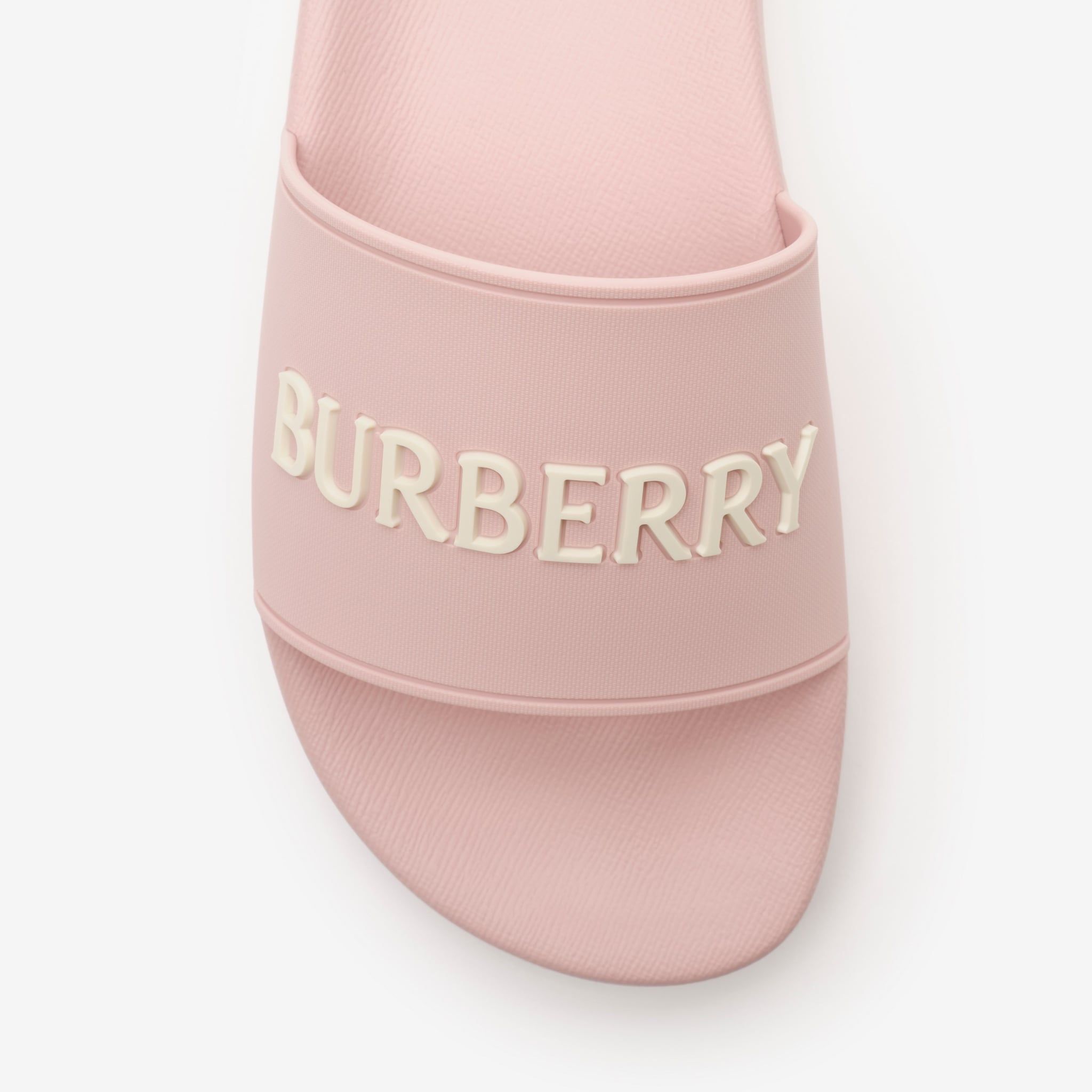  Dép Nữ Burberry Logo Slides 'Candy Pink' 