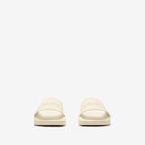  Dép Nữ Burberry Logo Slides 'Sesame White' 