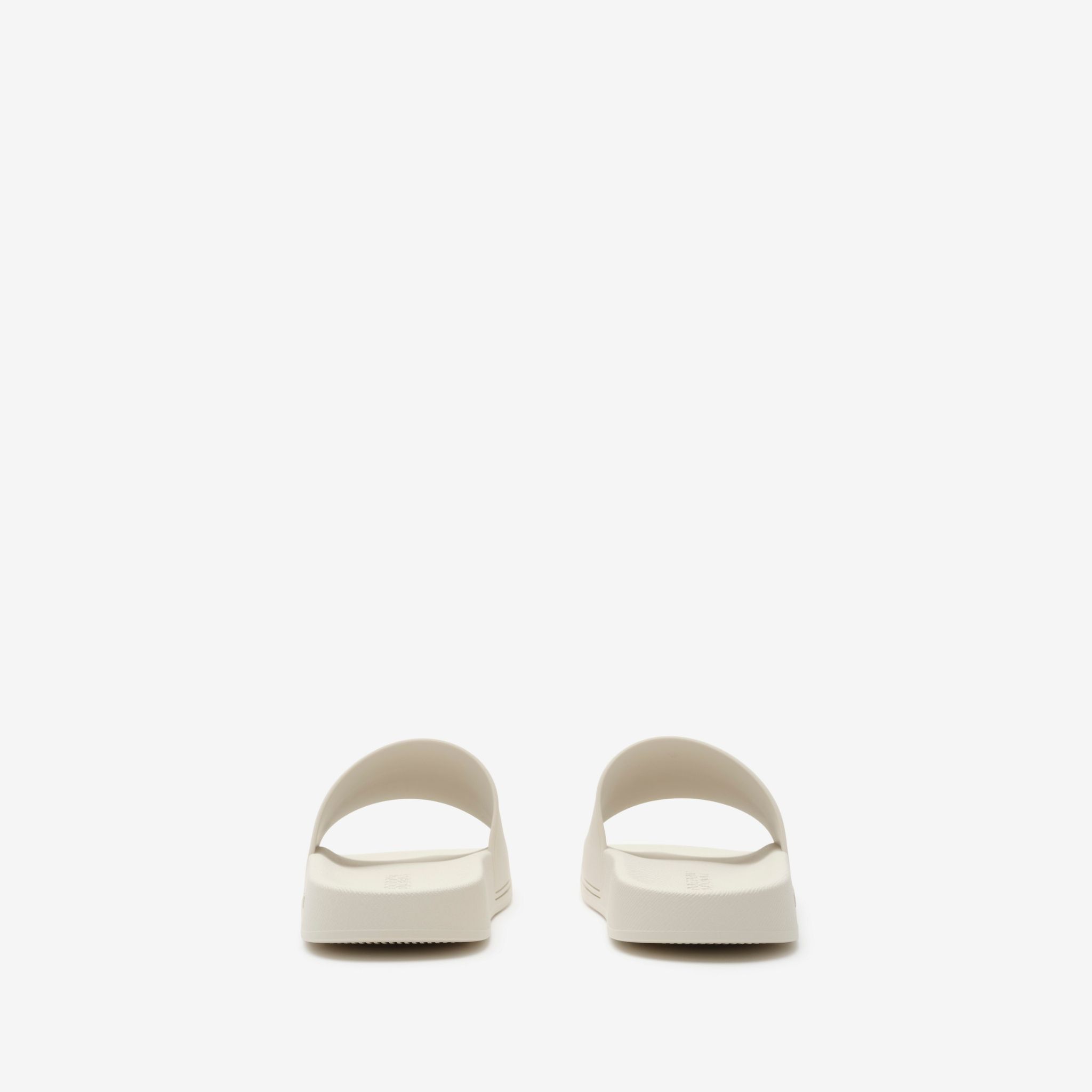 Dép Nữ Burberry Logo Slides 'White' 