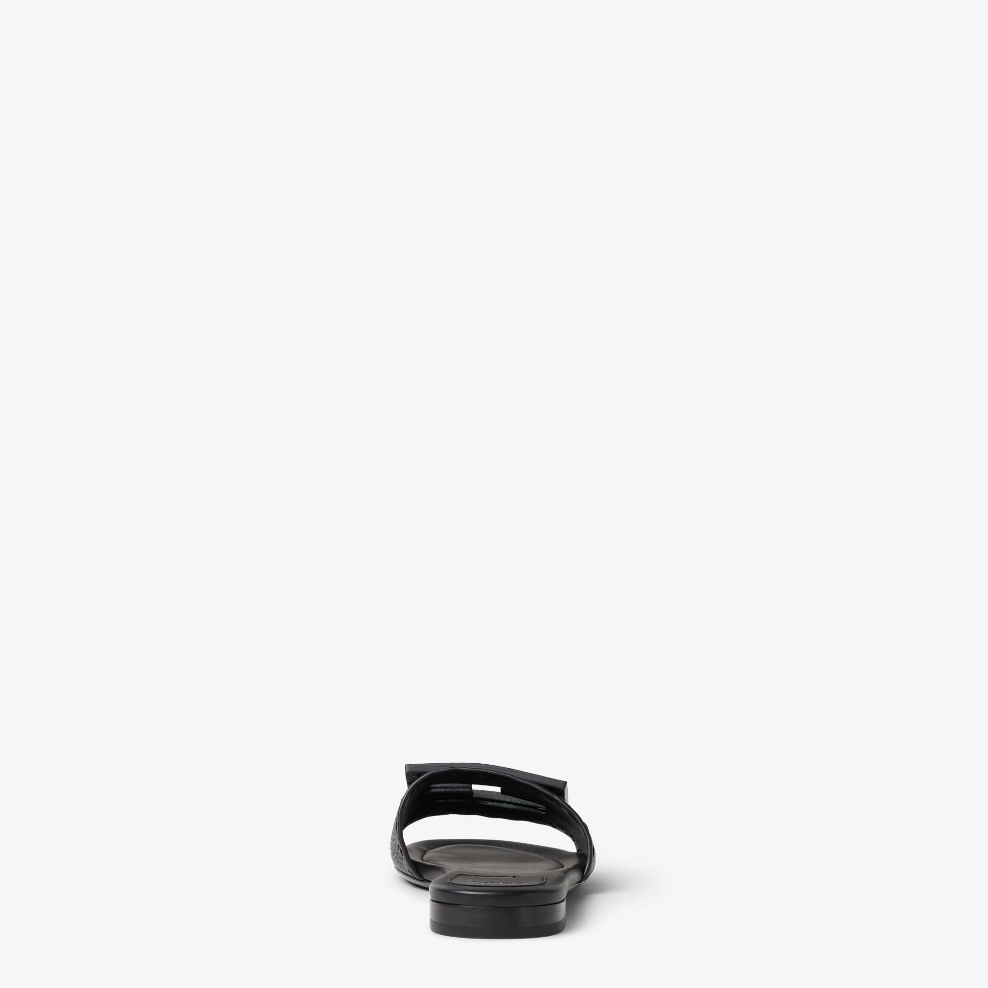 Dép Nữ Fendi Tube 'Black' 