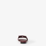  Dép Nữ Fendi Tube 'Burgundy' 