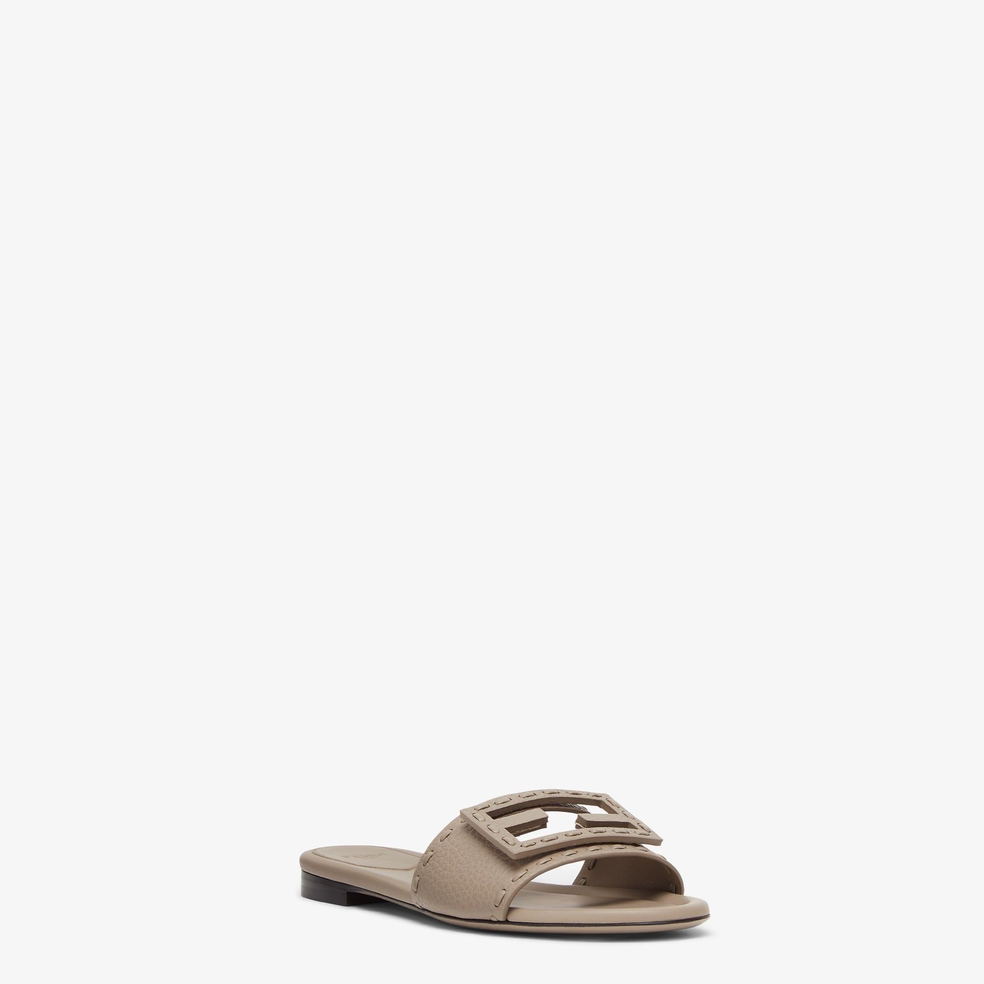  Dép Nữ Fendi Tube 'Dove Grey' 