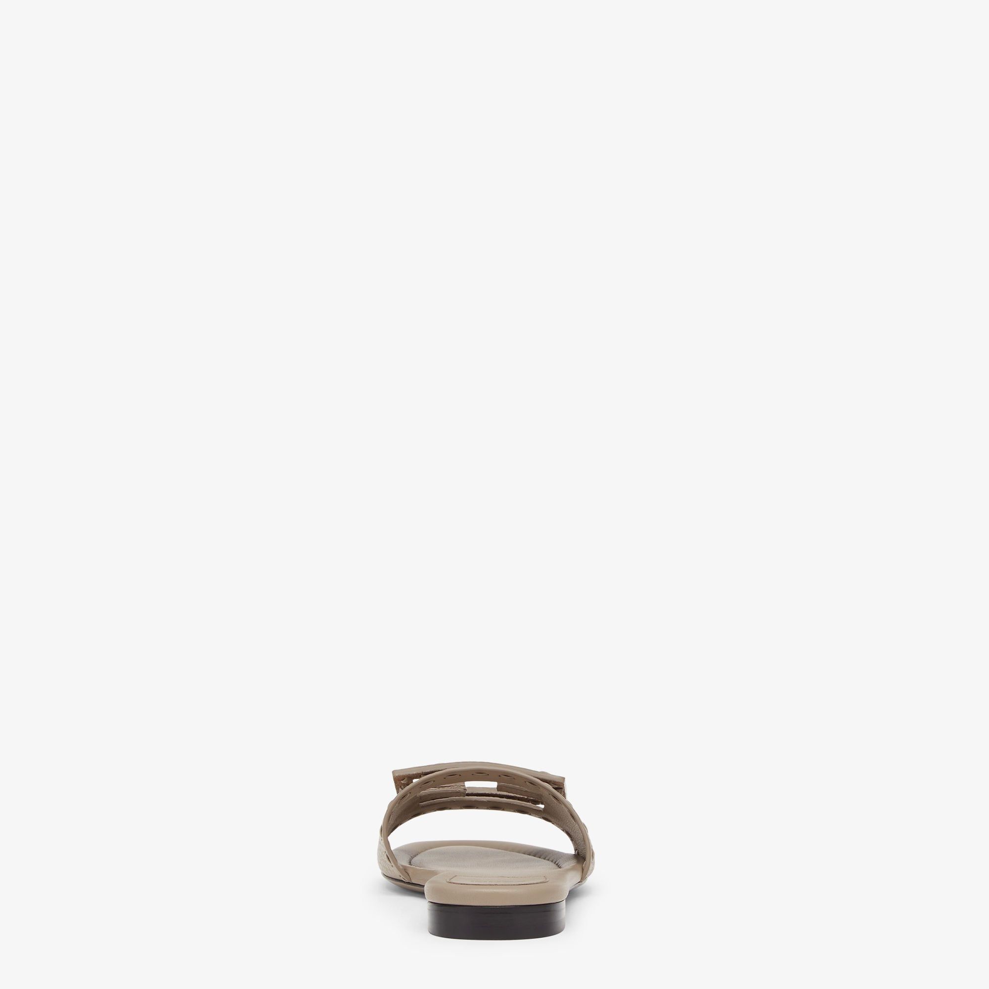  Dép Nữ Fendi Tube 'Dove Grey' 