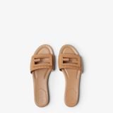  Dép Nữ Fendi Tube 'Light Brown' 