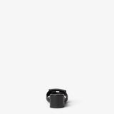  Dép Nữ Fendi Tube Medium Heeled Slides 'Black' 