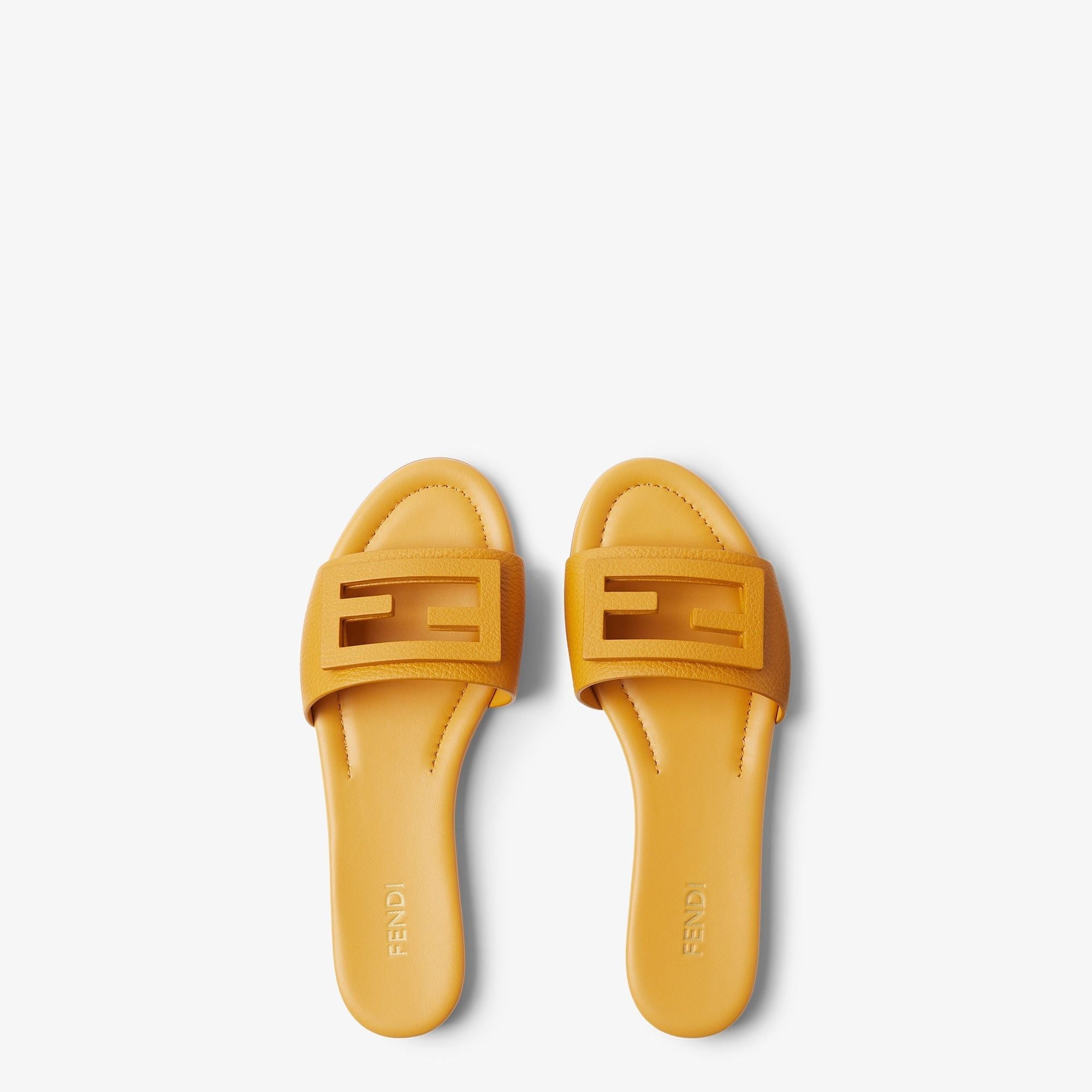  Dép Nữ Fendi Tube 'Yellow' 
