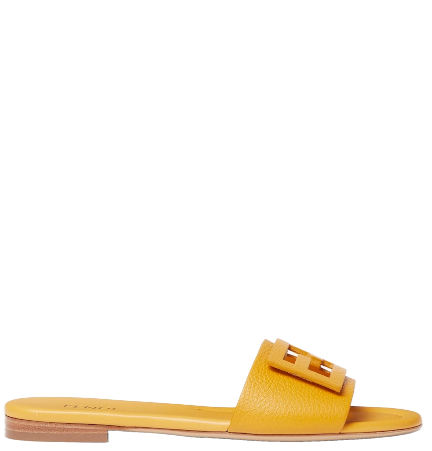  Dép Nữ Fendi Tube 'Yellow' 