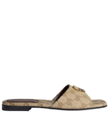  Dép Nữ Gucci Slide Sandal Double G 'Sand' 