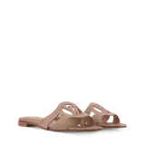  Dép Nữ Louis Vuitton LV Isola Flat Mules 'Beige' 