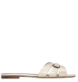  Dép Nữ Saint Laurent Tribute Mules 'Pale Gold' 