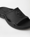  Dép Versace Nettuno Rubber Sliders 'Black' 
