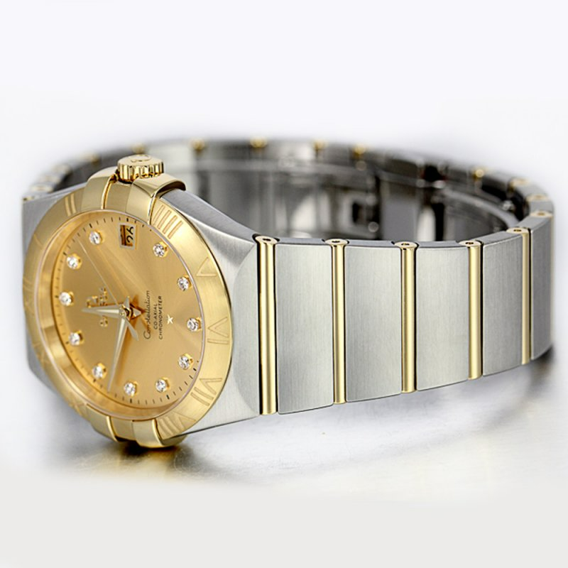  Đồng Hồ Omega Constellation Champagne 'Gold' 
