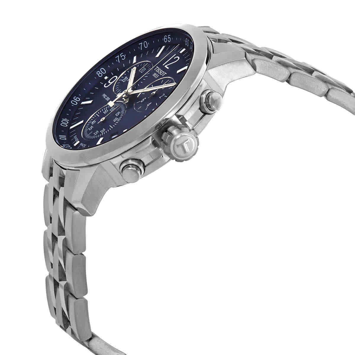  Đồng Hồ Tissot PRC 200 Chronograph 'Blue' 
