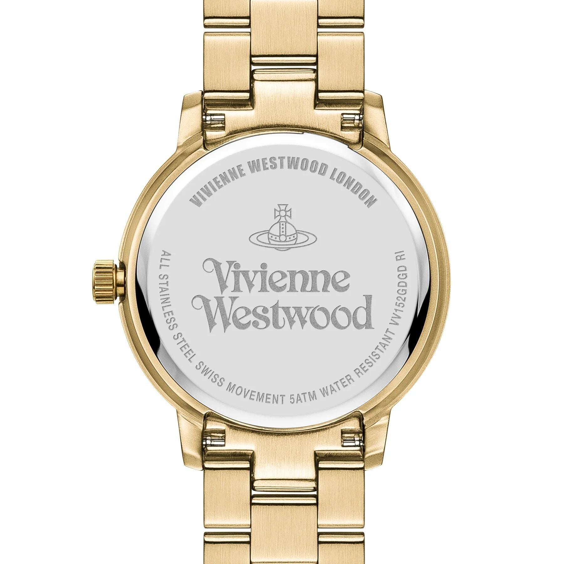  Đồng Hồ Vivienne Westwood Bloomsbury Gold Watch 'Gold' 
