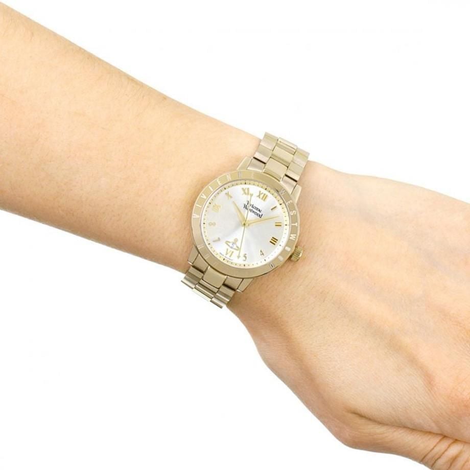 Đồng Hồ Vivienne Westwood Bloomsbury Gold Watch 'Gold' 