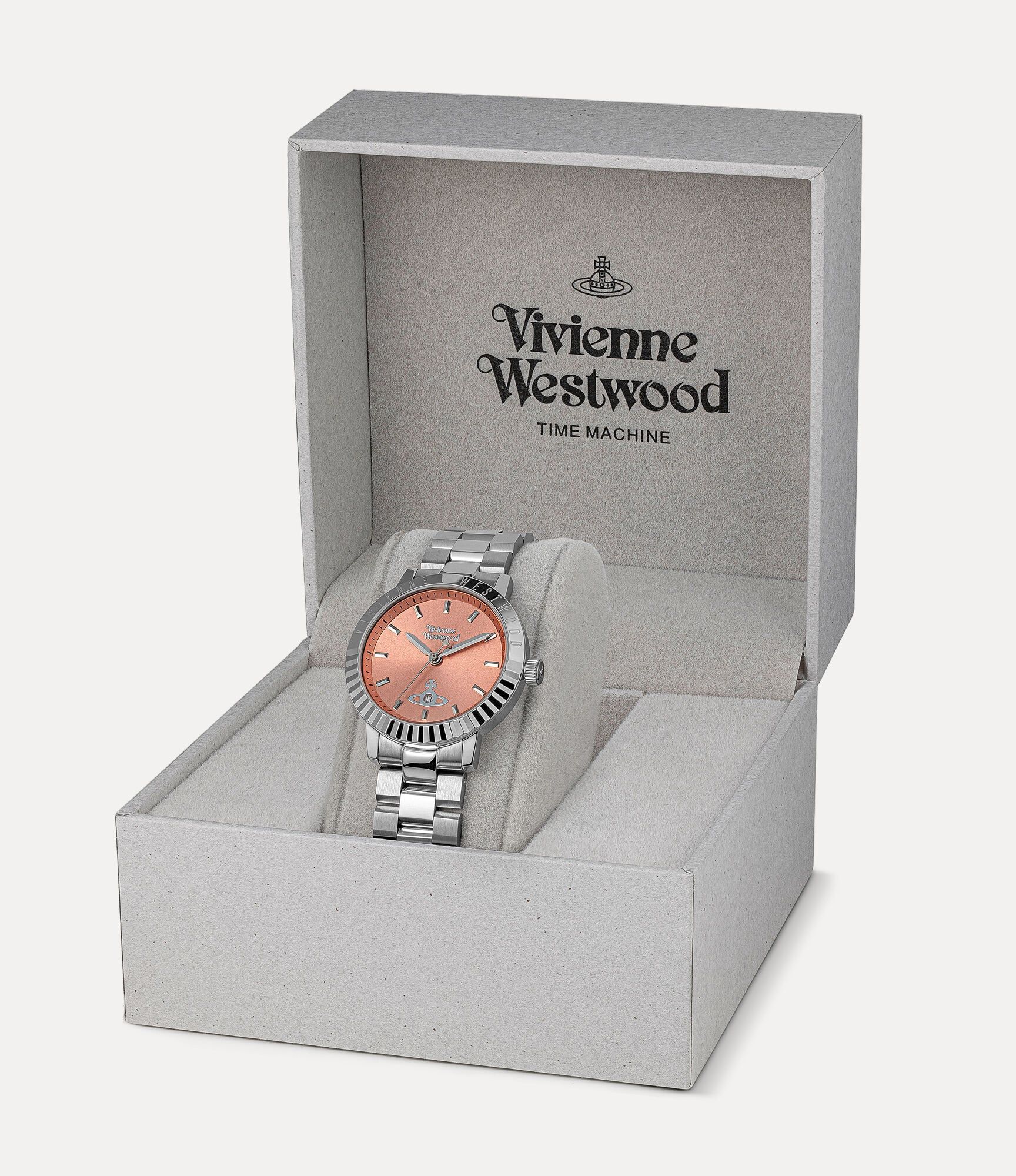  Đồng Hồ Vivienne Westwood Dulwich Watch 'Silver' 