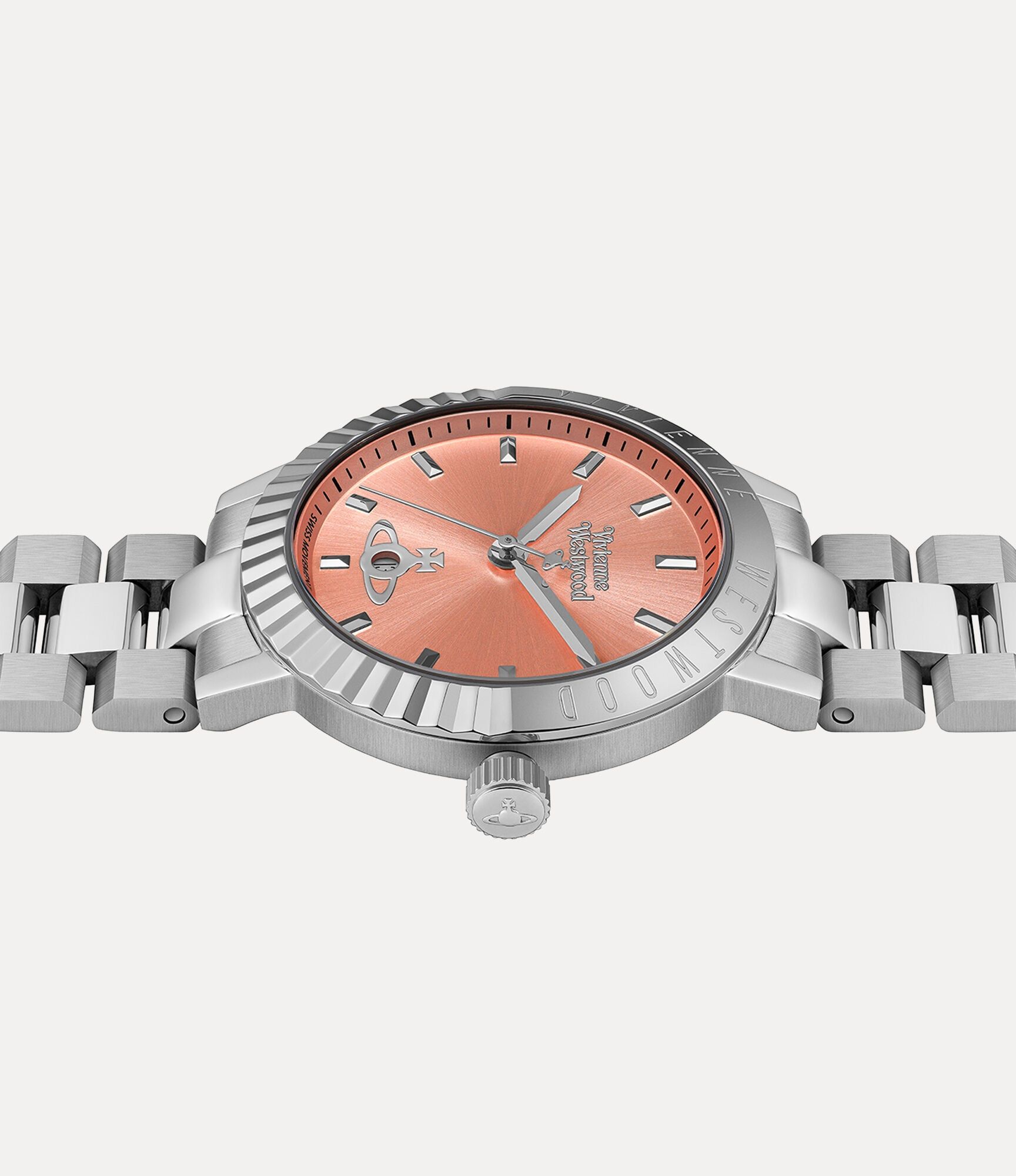 Đồng Hồ Vivienne Westwood Dulwich Watch 'Silver' 