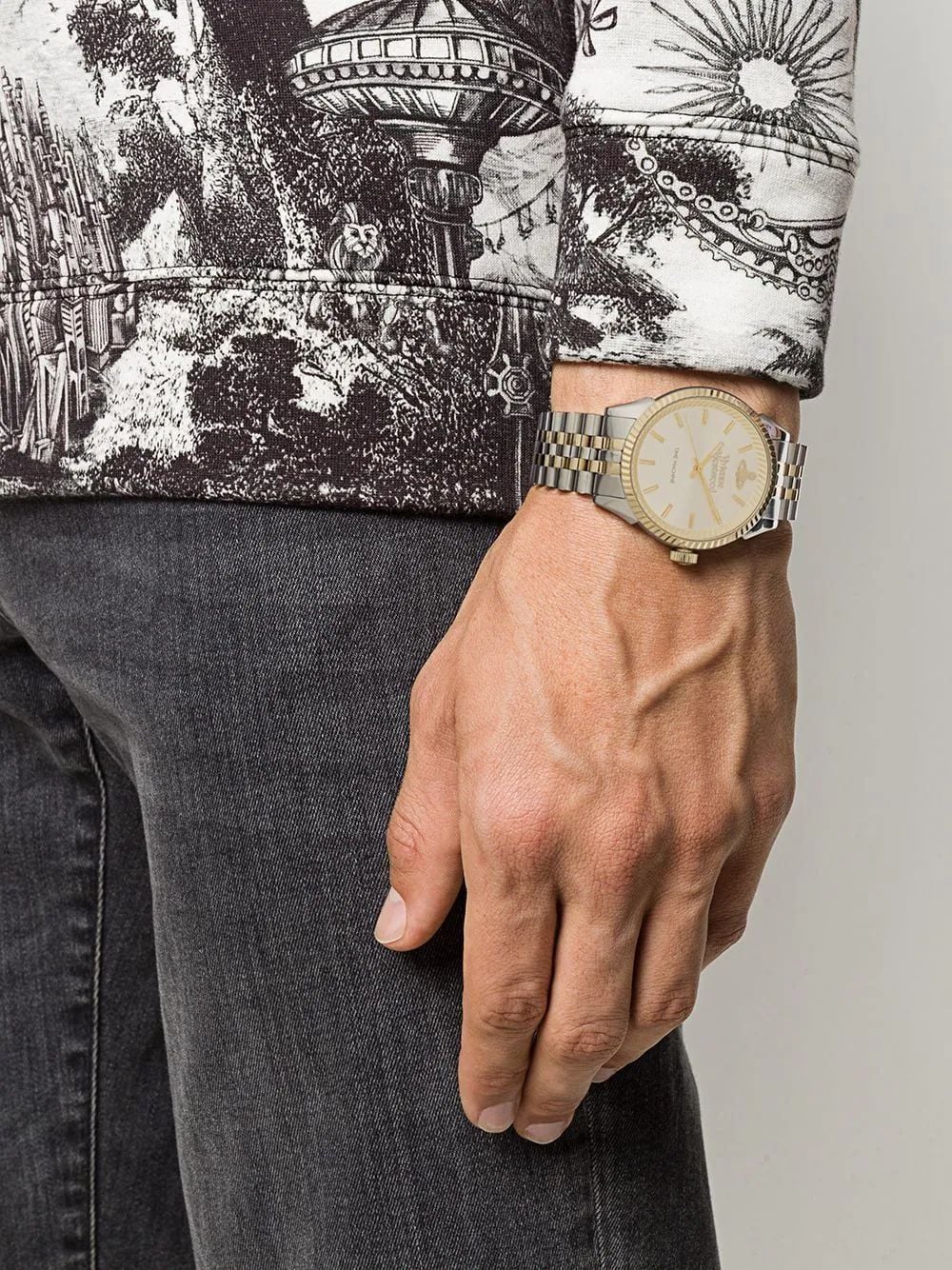  Đồng Hồ Vivienne Westwood Seymour Homme Watch 'Demi' 