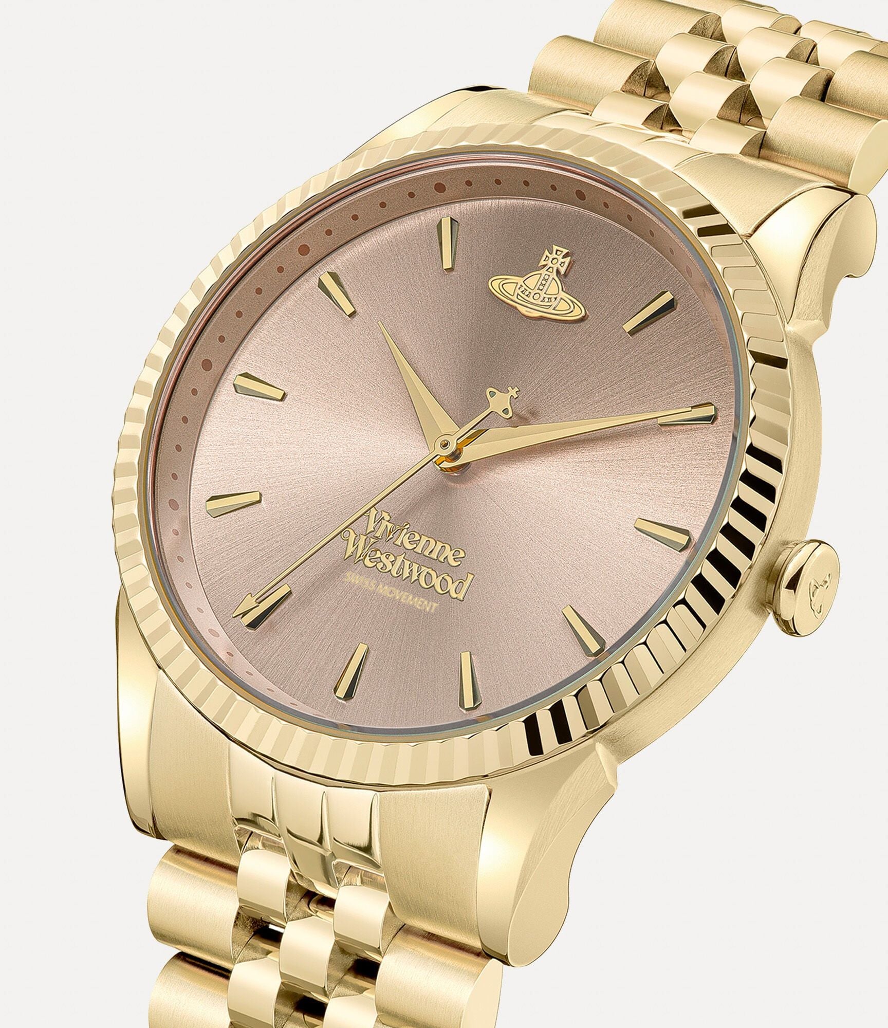  Đồng Hồ Vivienne Westwood Seymour Watch 'Gold' 