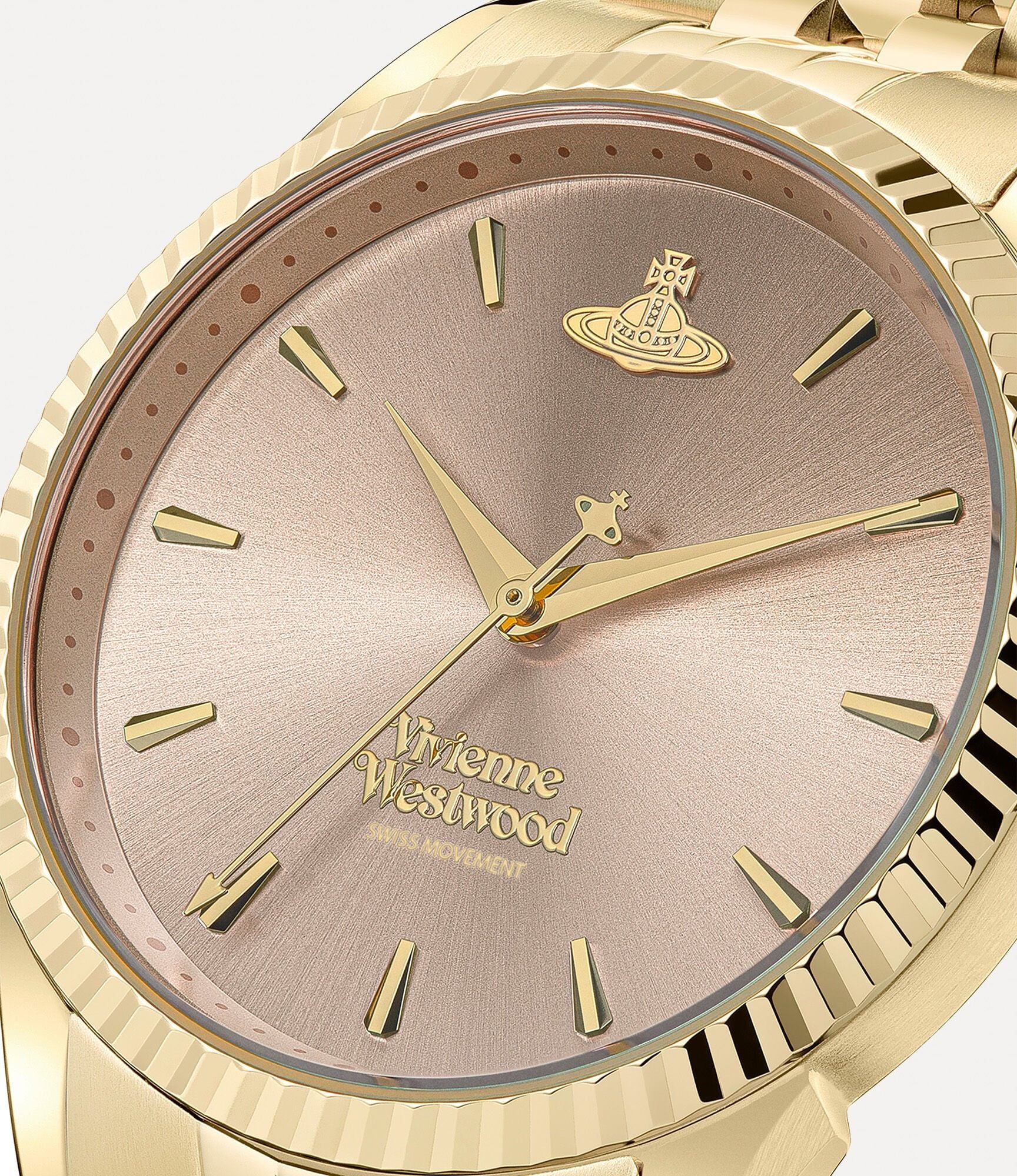  Đồng Hồ Vivienne Westwood Seymour Watch 'Gold' 