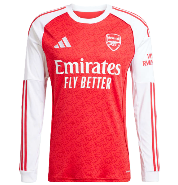  Áo Adidas Arsenal 25/26 Long Sleeve Home Jersey 'Red White' 