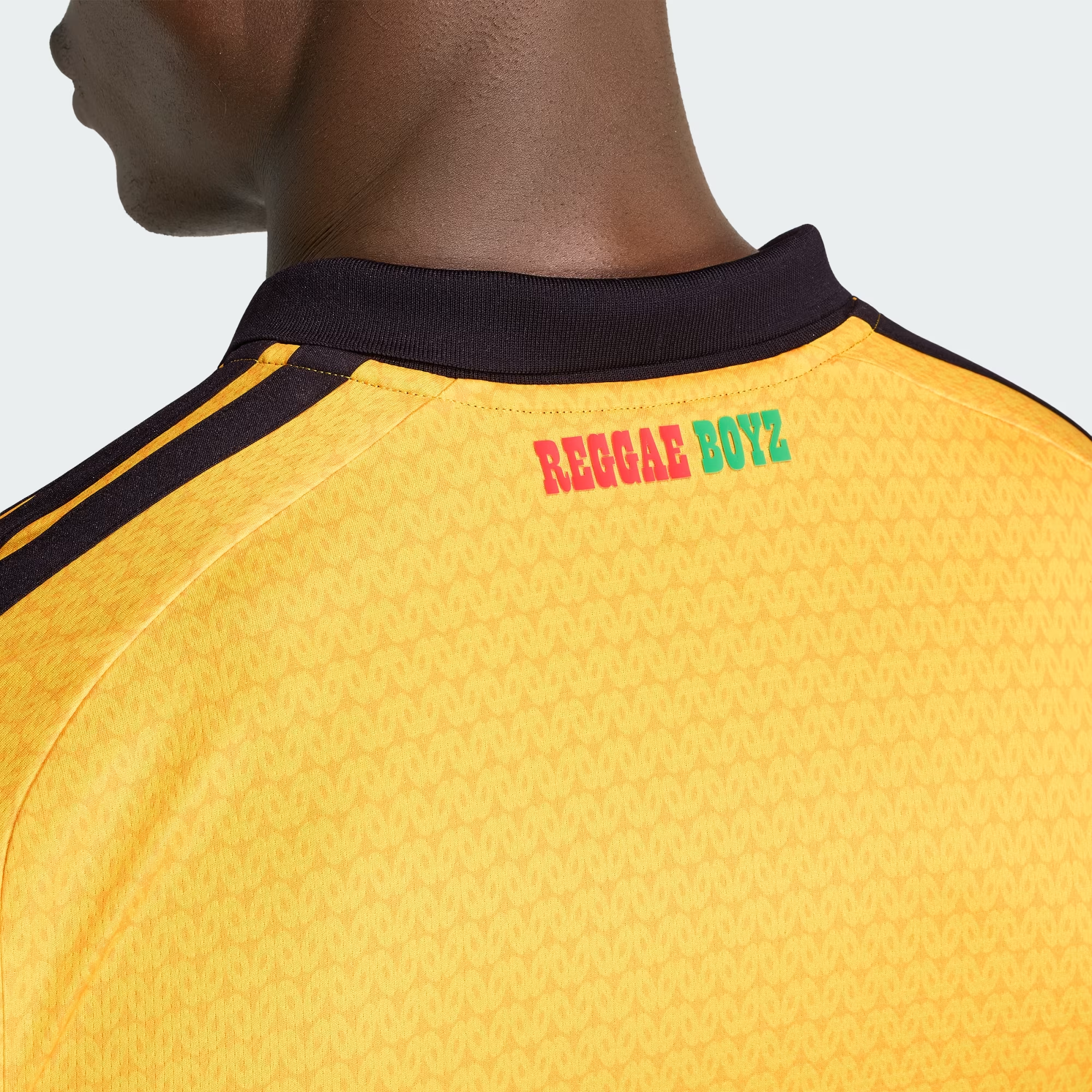  Áo Adidas Jamaica 26 x Bob Marley Home Jersey 'Bold Gold' 
