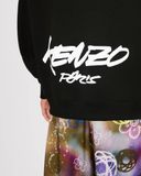  Áo Kenzo x Futura 2000 Oversized Hoodie 'Black' 
