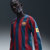  Áo Nike Barcelona 2005/2006 Home Long Sleeve Jersey 