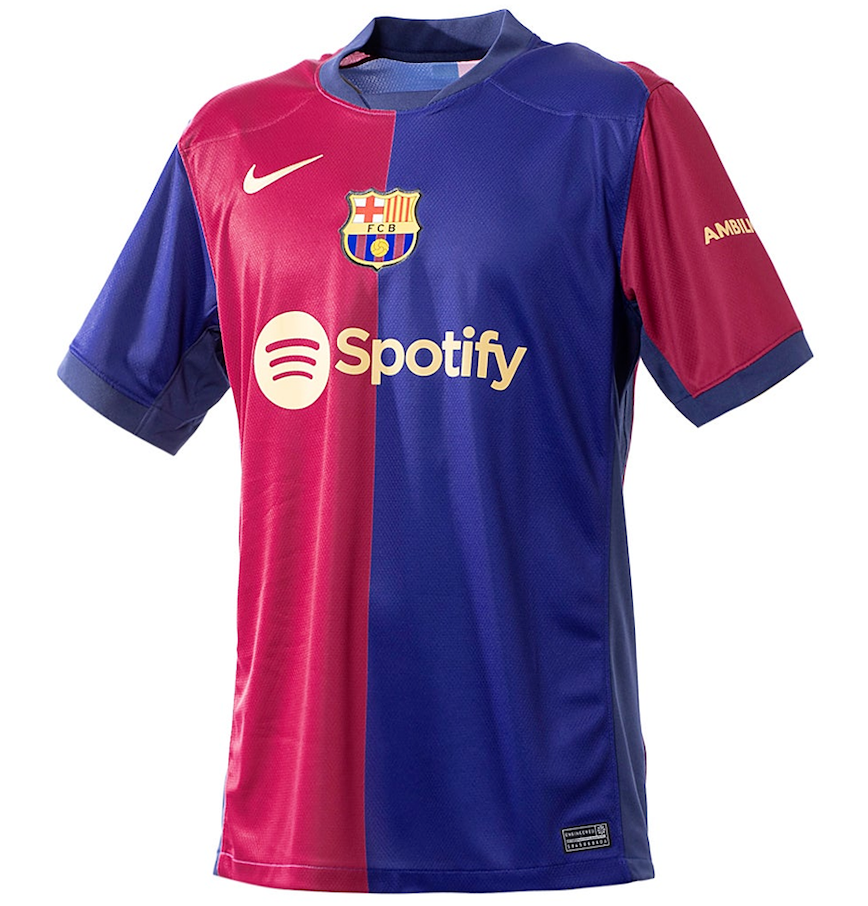  Áo Nike Barcelona 24/25 Stadium Home Dri-Fit 'Red Blue' 