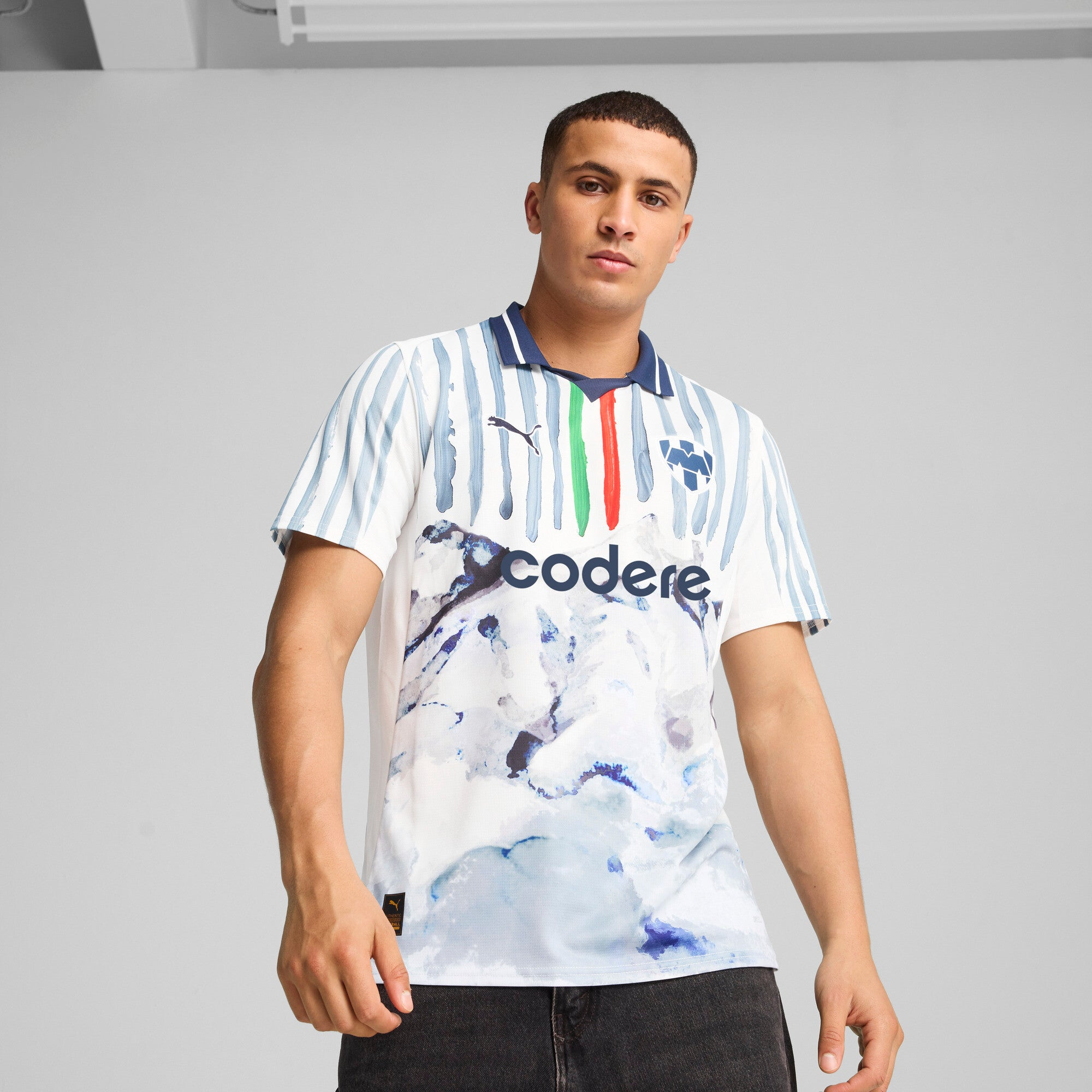  Áo Puma CF Monterrey Jersey Replica x Kidsuper 'White' 